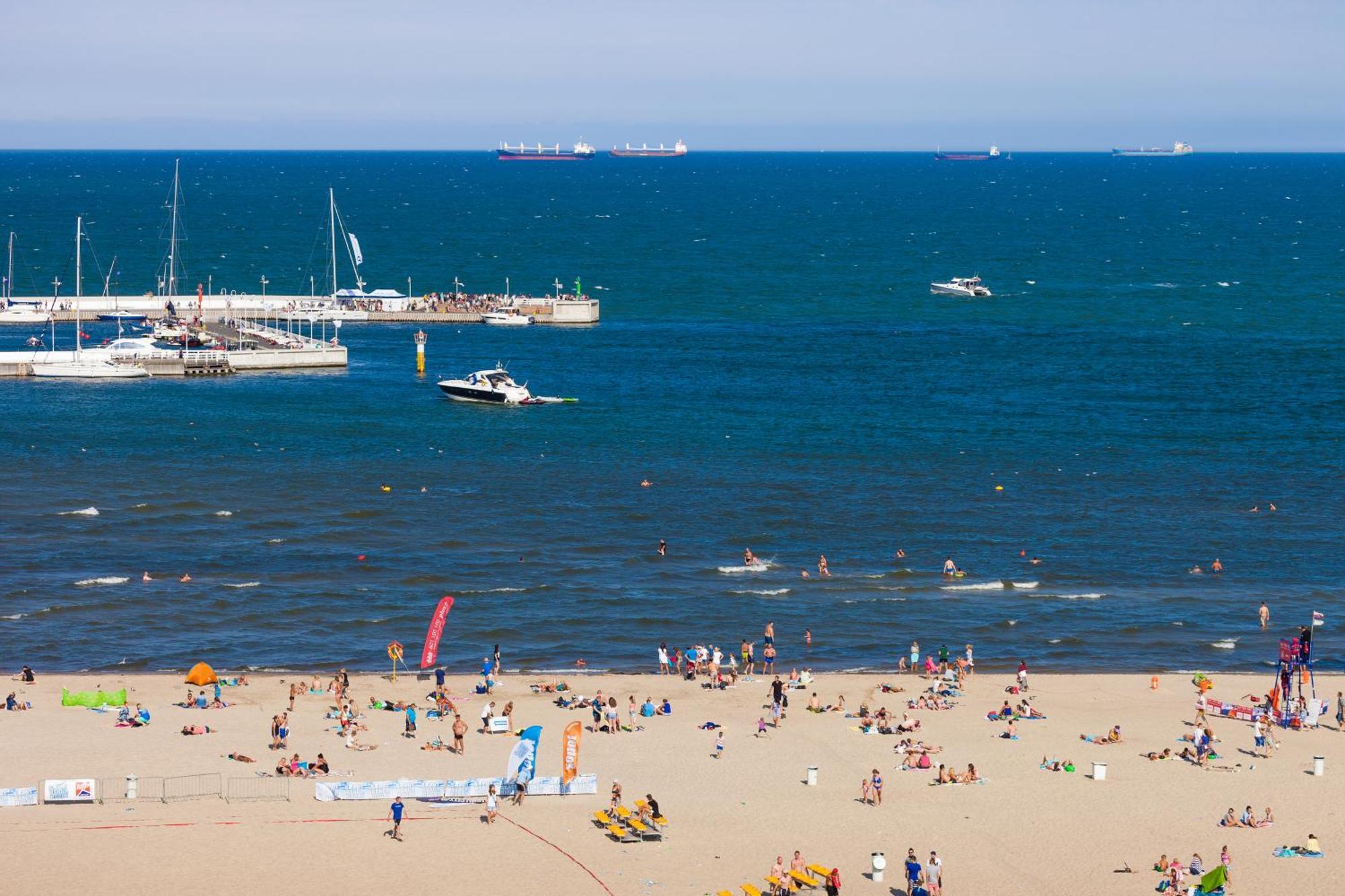 Beach Point Apartment - Neptun Park グダニスク エクステリア 写真